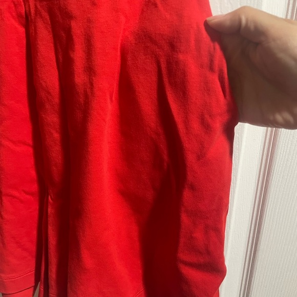 New York & Company Vibrant Red shorts jumper - Picture 4 of 12